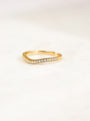 Curved Diamond Band