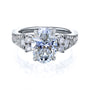 Kobelli Grown Diamond Decked Engagement Ring