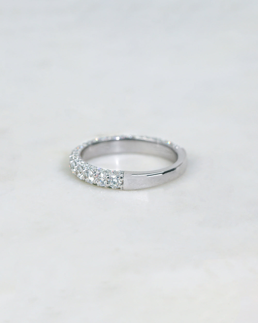 high polished solid gold metal