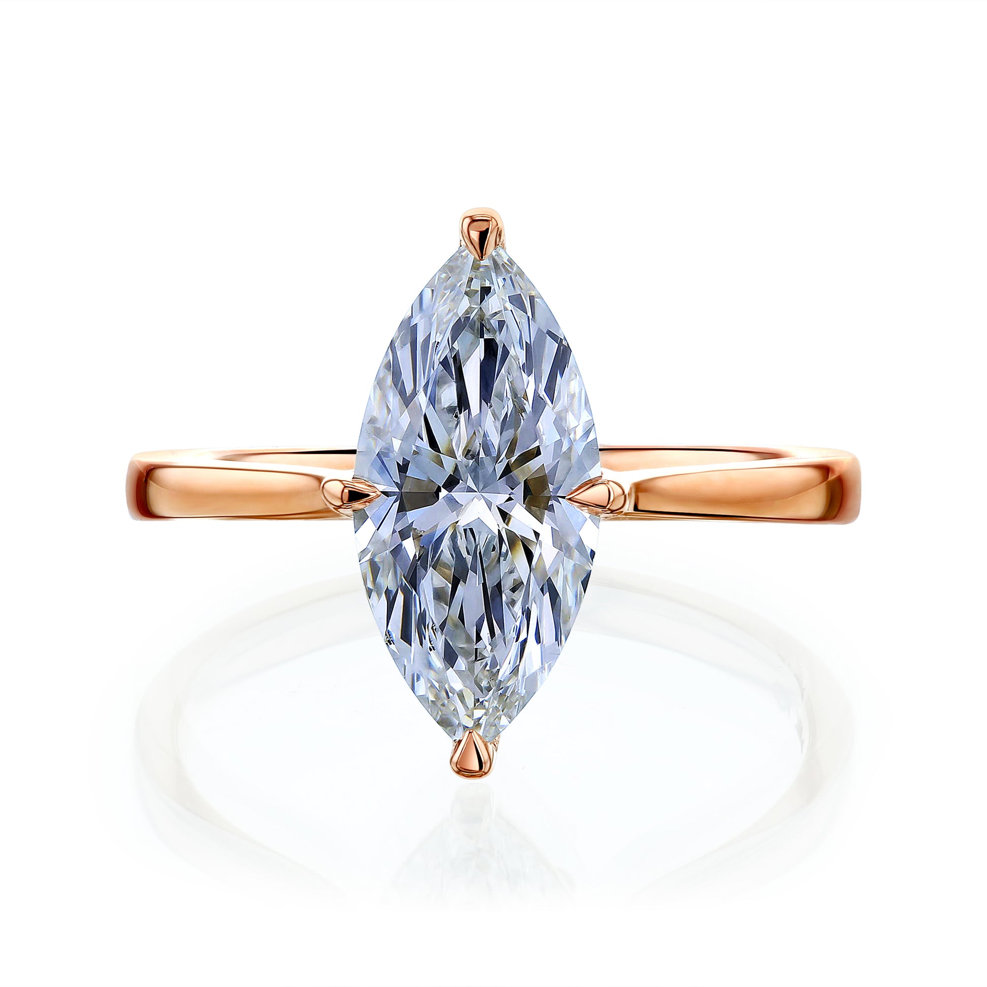2 Carat Lab Grown Diamond Solitaire Mérida Ring