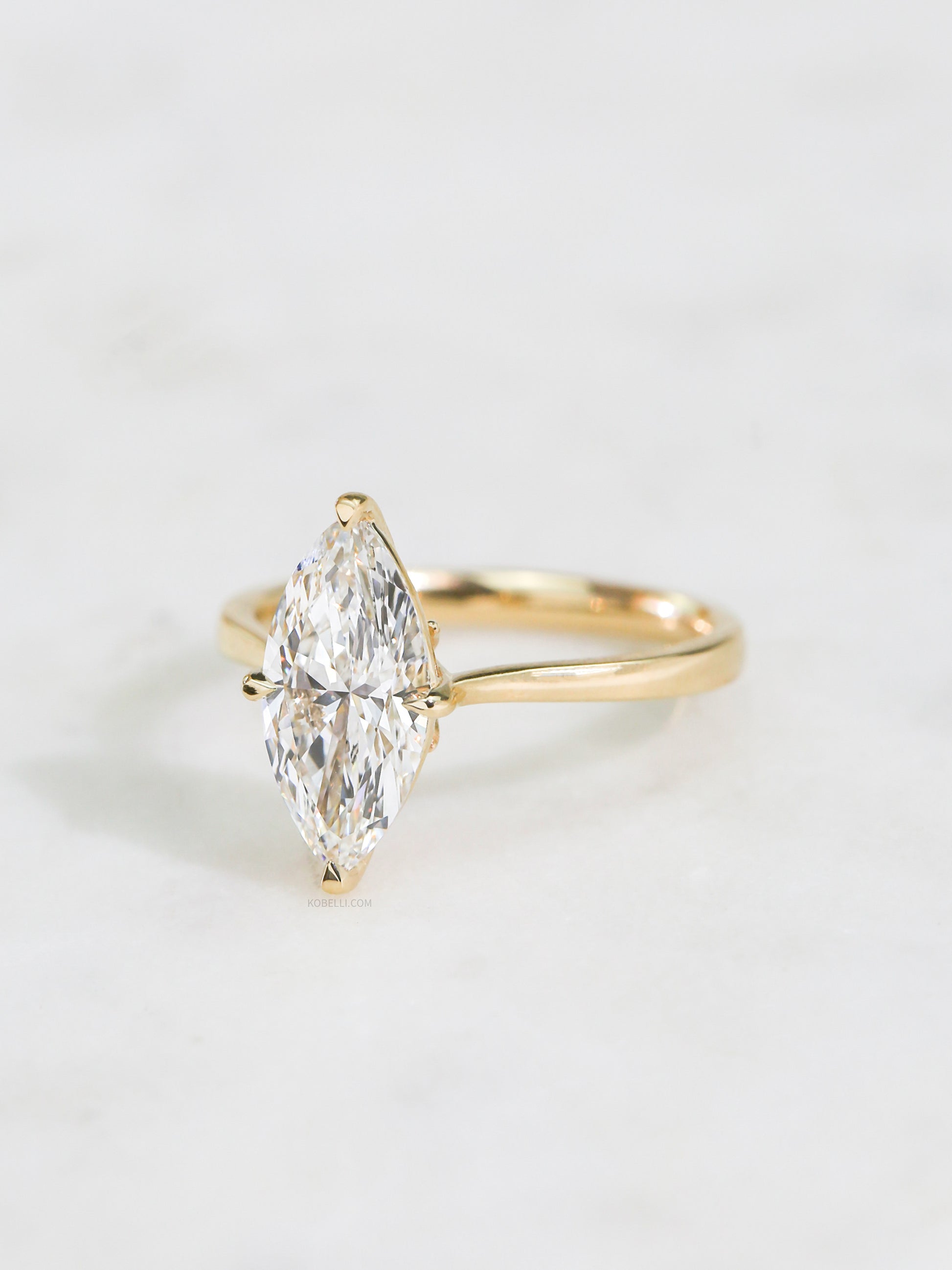 2 Carat Lab Grown Diamond Solitaire Mérida Ring