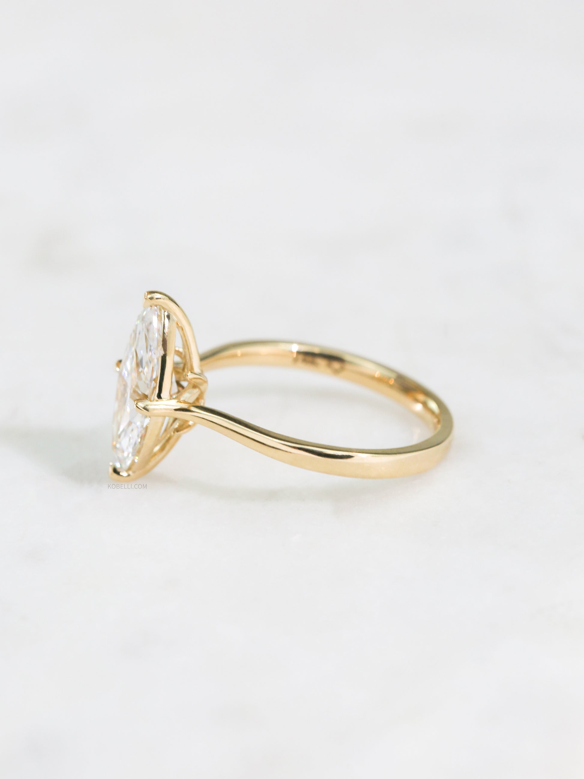2 Carat Lab Grown Diamond Solitaire Mérida Ring