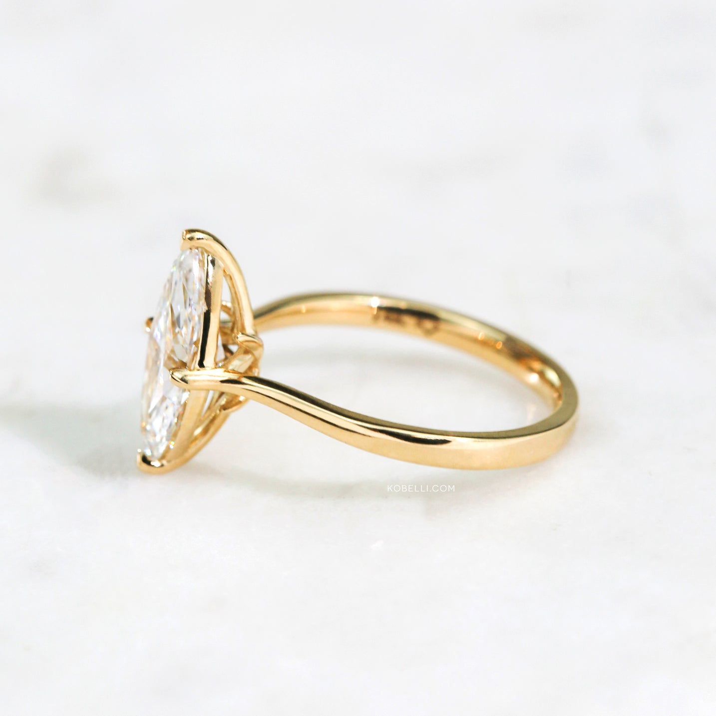 2 Carat Lab Grown Diamond Solitaire Mérida Ring