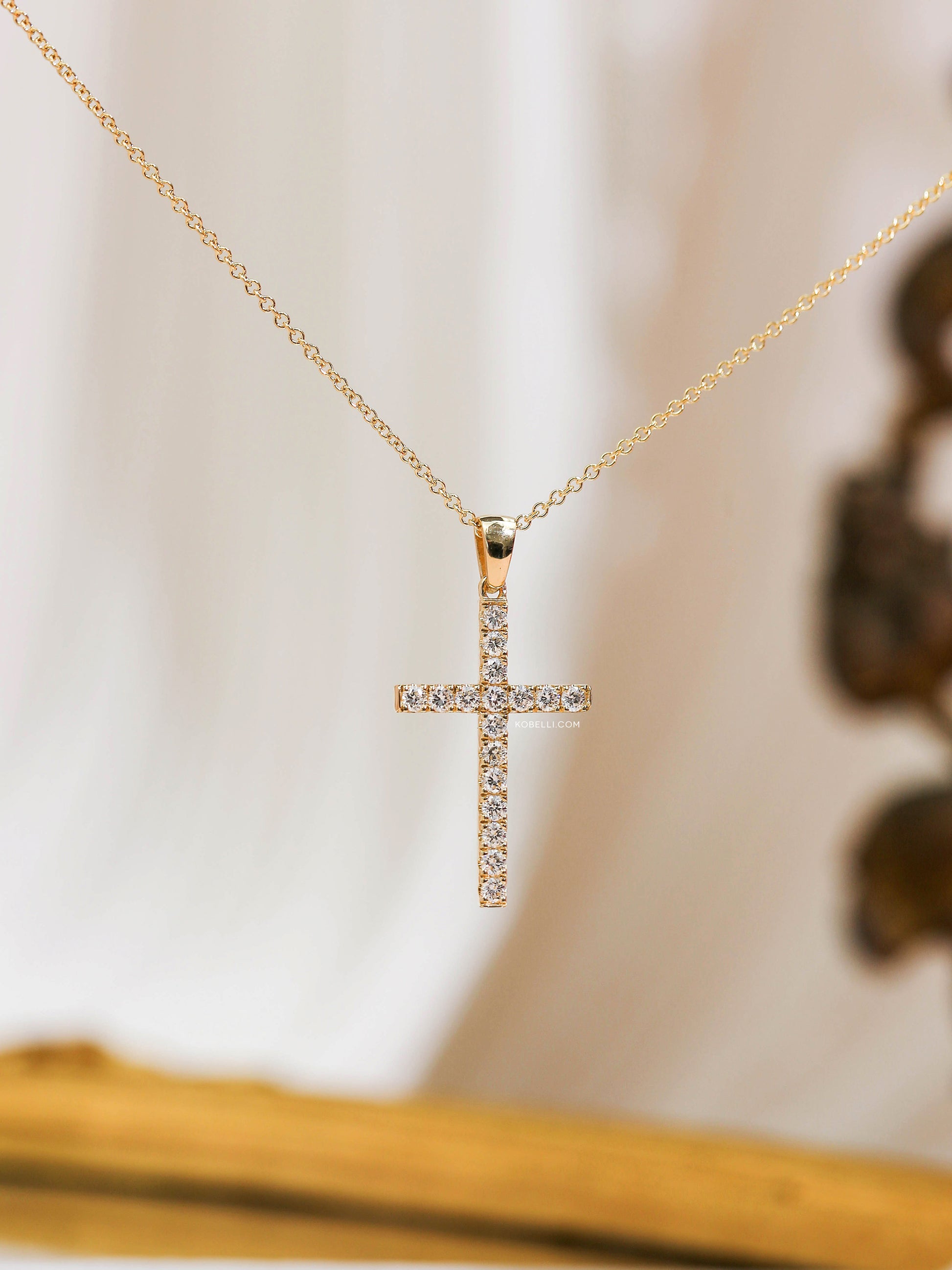 0.5 Carat Lab Grown Diamond Gospel Necklace