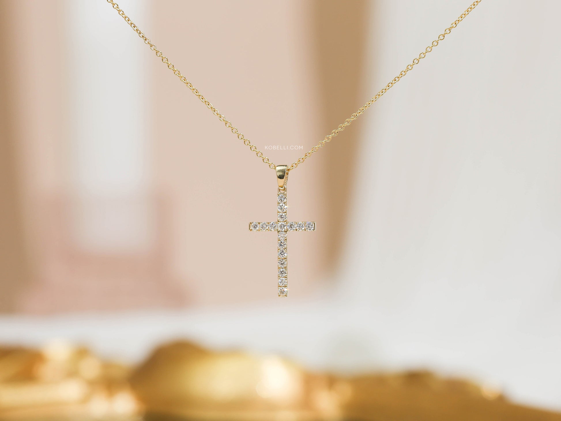 0.5 Carat Lab Grown Diamond Gospel Necklace