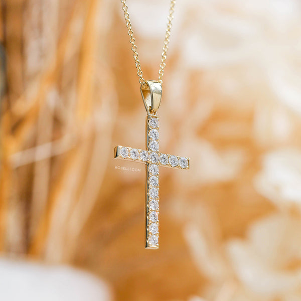 1 Carat Lab Grown Diamond Gospel Necklace