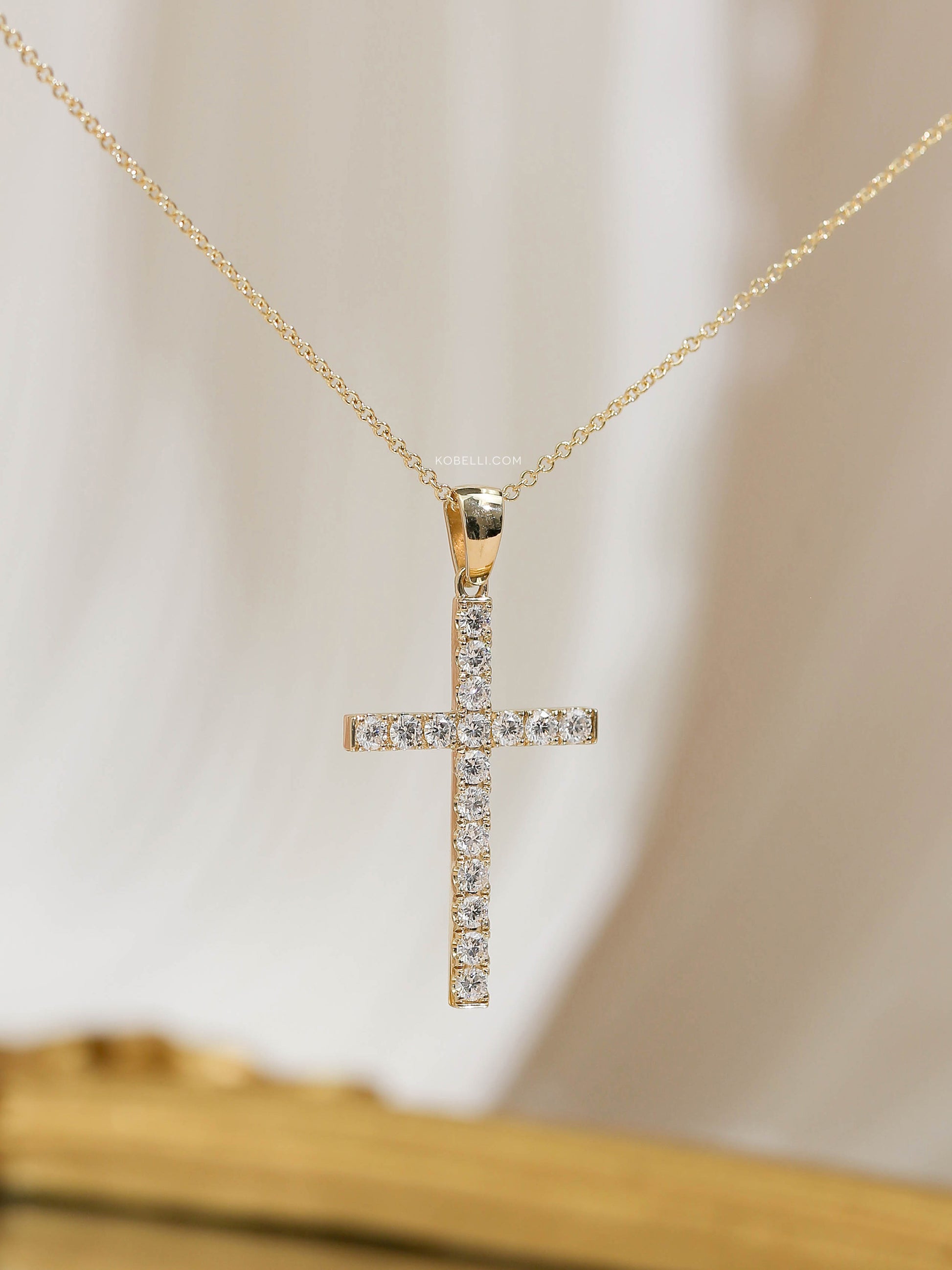 1 Carat Lab Grown Diamond Gospel Necklace