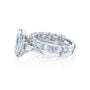 Side angle in white gold