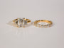 engagement ring and wedding band