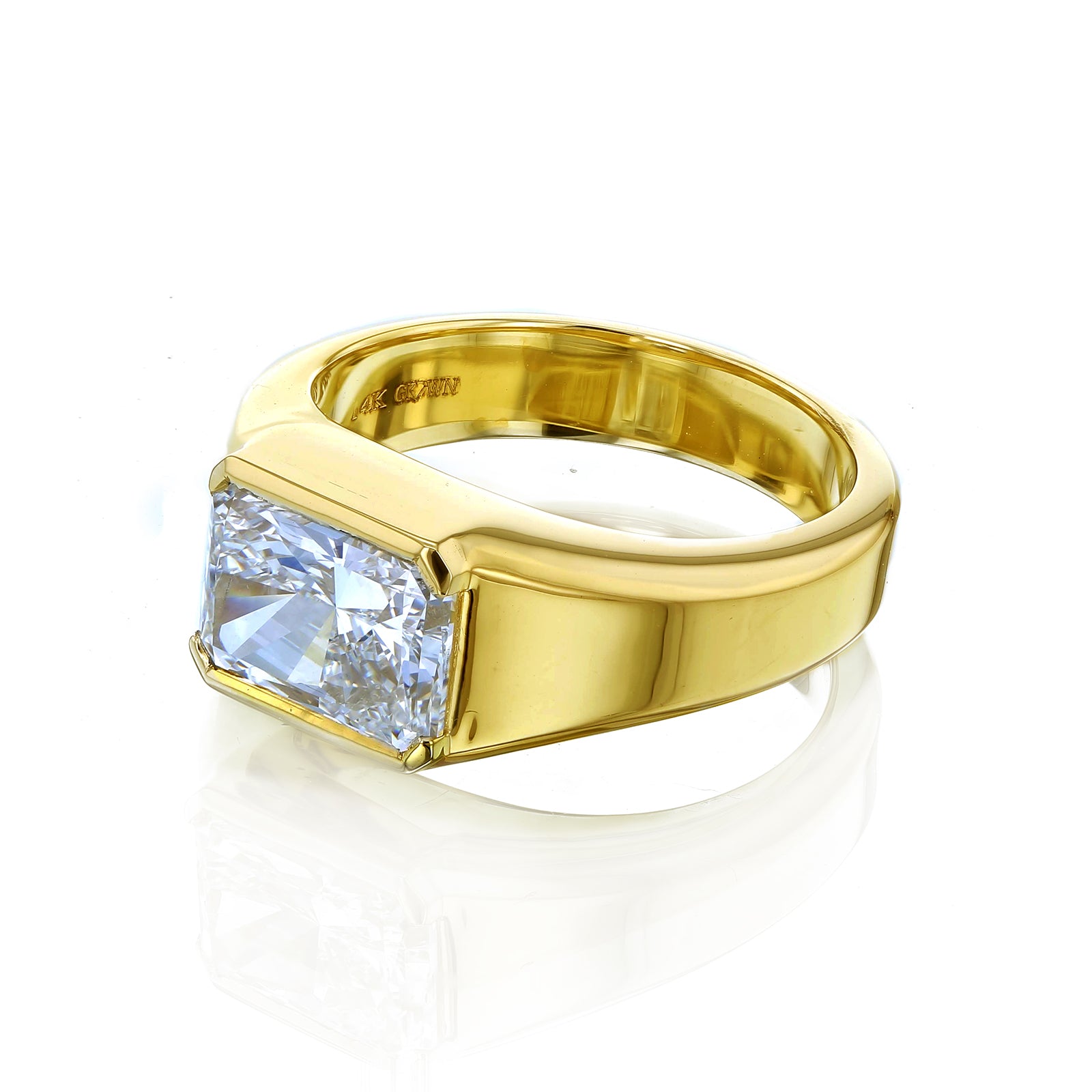 yellow gold option side angle