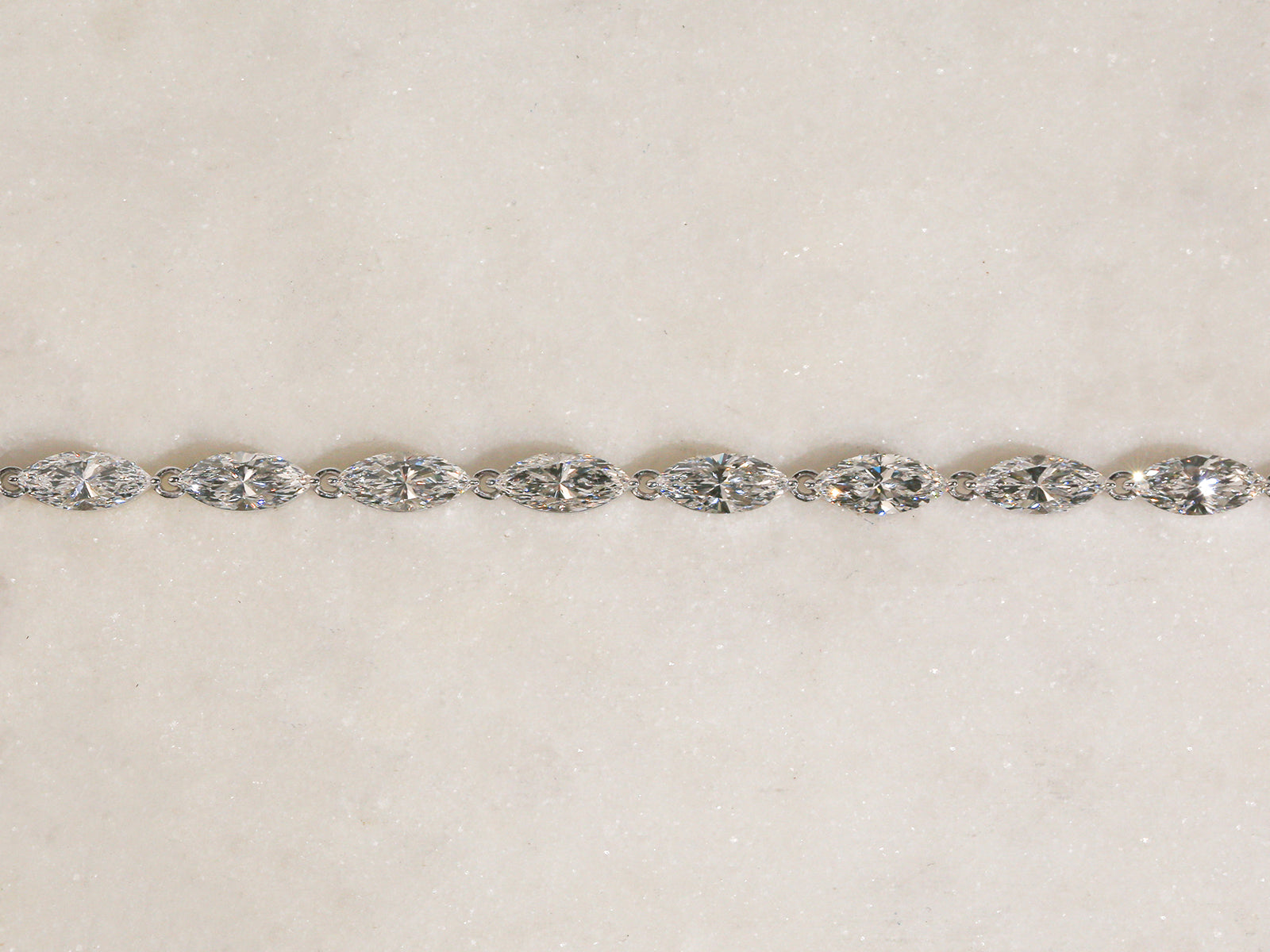 9 Carat Lab Grown Diamond Tennis XV Bracelet