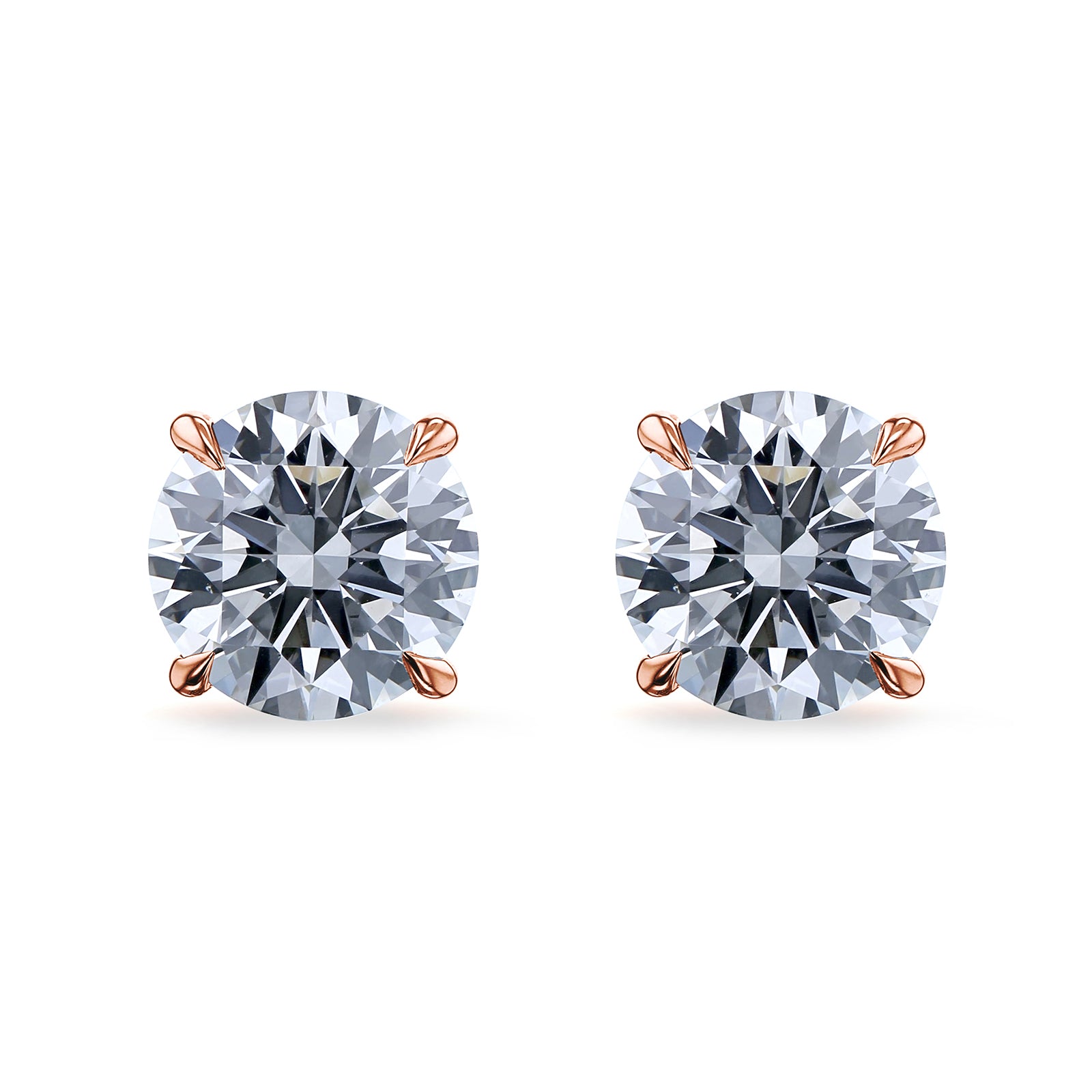 Lab Grown Diamond 4-Prong Lotte Studs