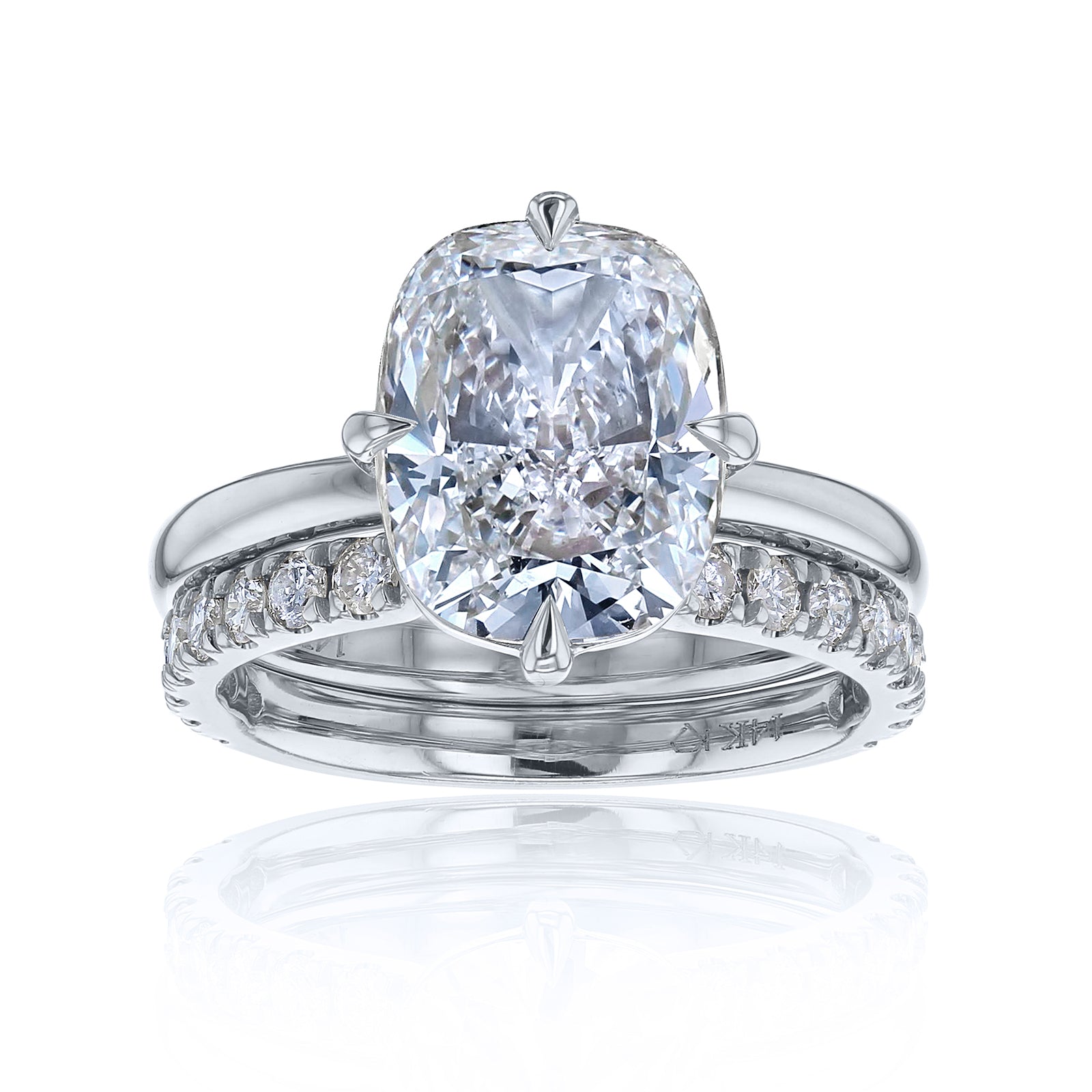 Lab Grown Diamond Plain Band Starlight Ring