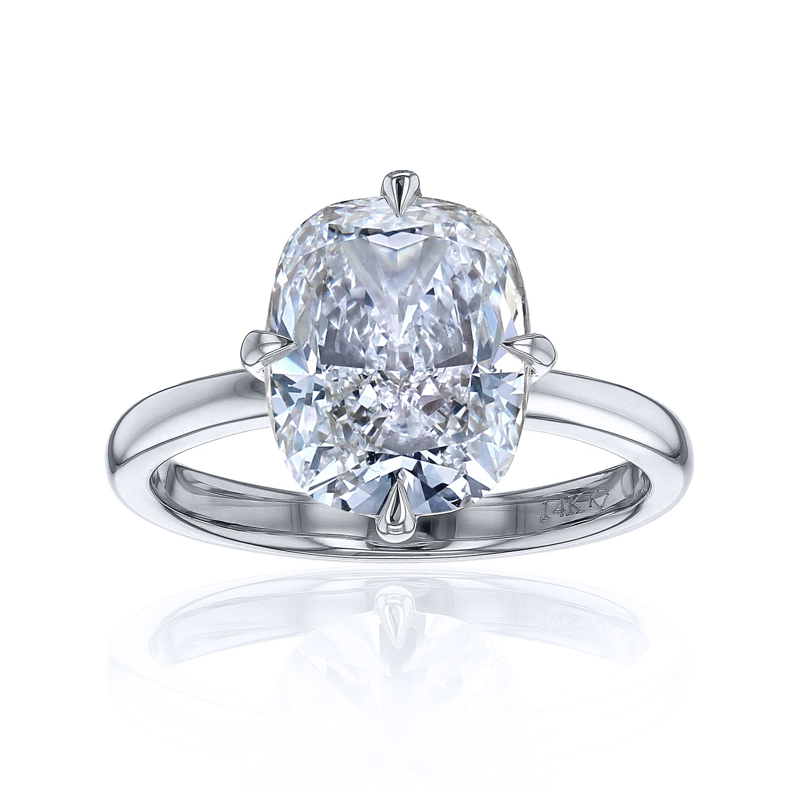 Lab Grown Diamond Plain Band Starlight Ring