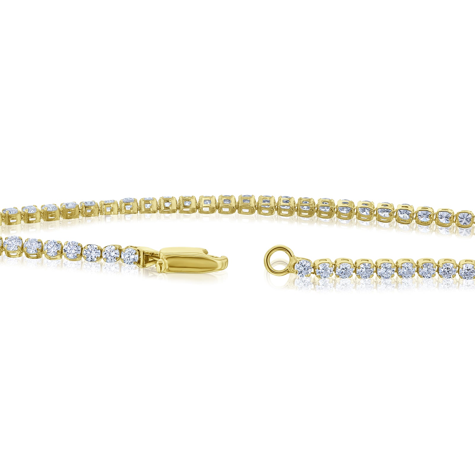Lab Grown Diamond 2 mm Everyday Tennis Bracelet
