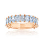 4.5 Carat Lab Grown Diamond Near Eternity Rem Ring - rose gold option