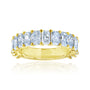 4.5 Carat Lab Grown Diamond Near Eternity Rem Ring - yellow gold option