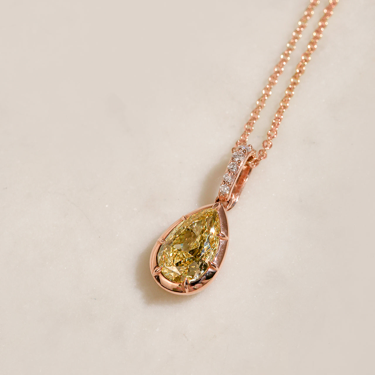 5.2 Carat Lab Grown Diamond Renata Pendant