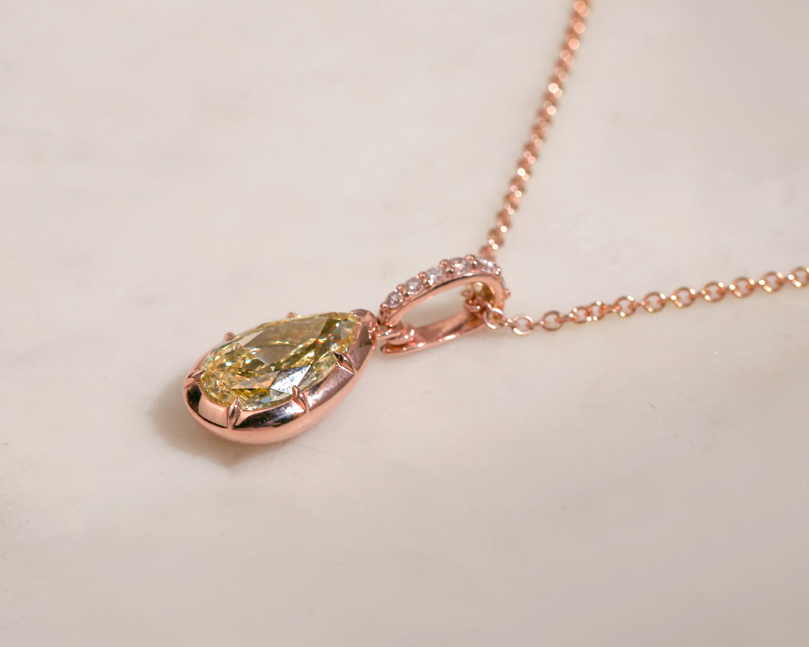 5.2 Carat Lab Grown Diamond Renata Pendant