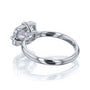 white gold option backside of ring