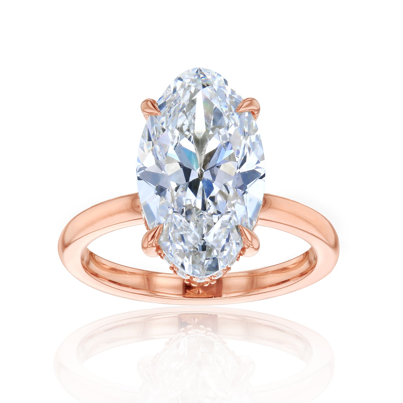 4.4 Carat Lab Grown Diamond Moval Noemi Ring