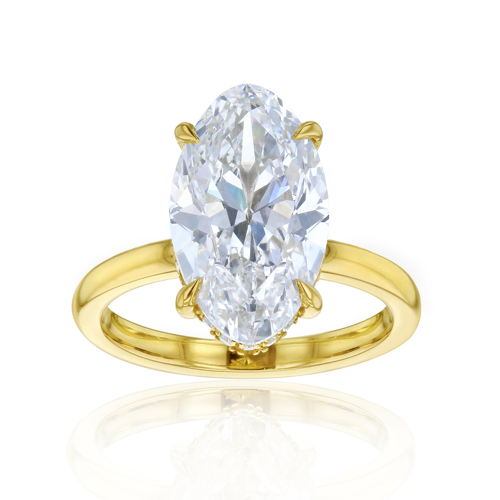 4.4 Carat Lab Grown Diamond Moval Noemi Ring