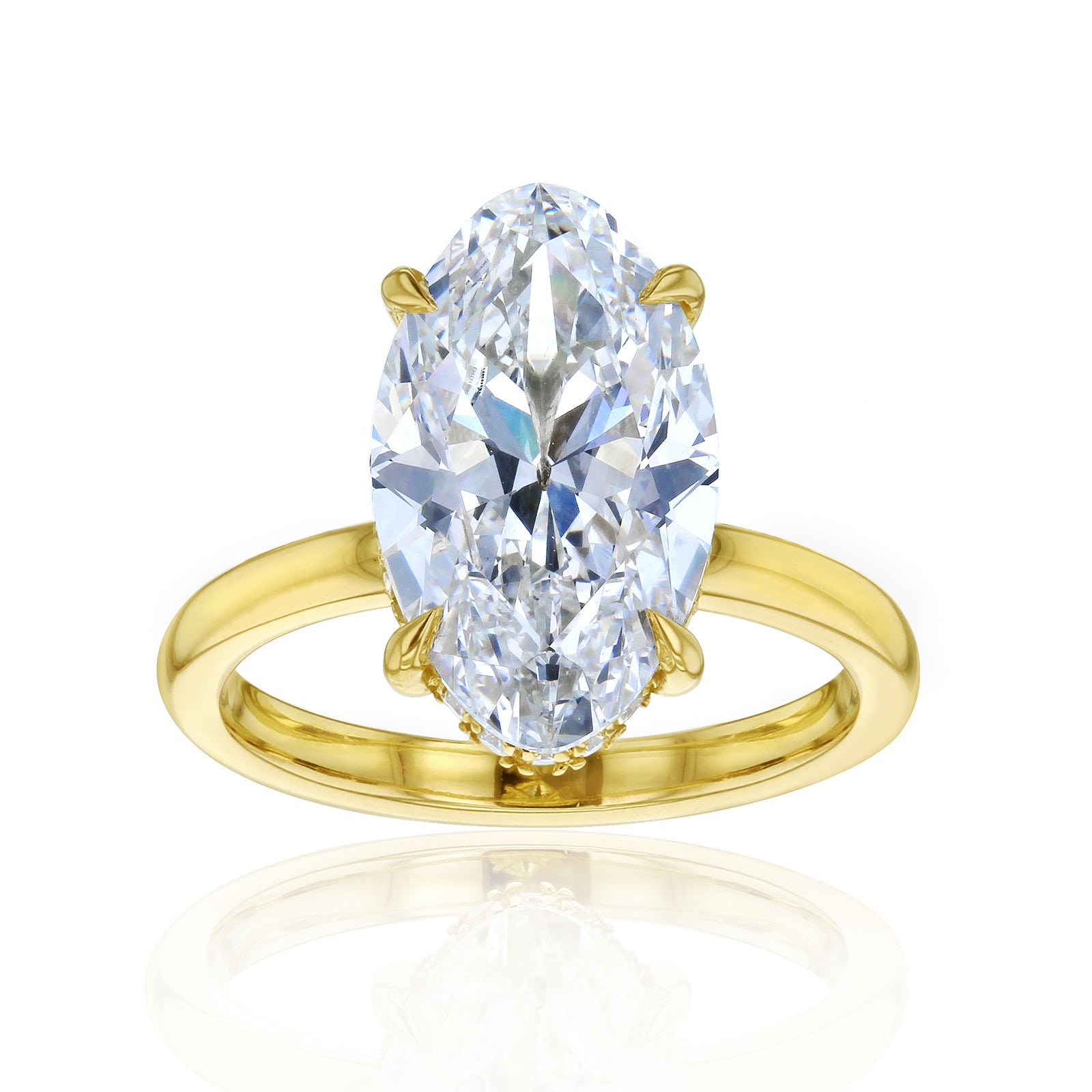 4.4 Carat Lab Grown Diamond Moval Noemi Ring