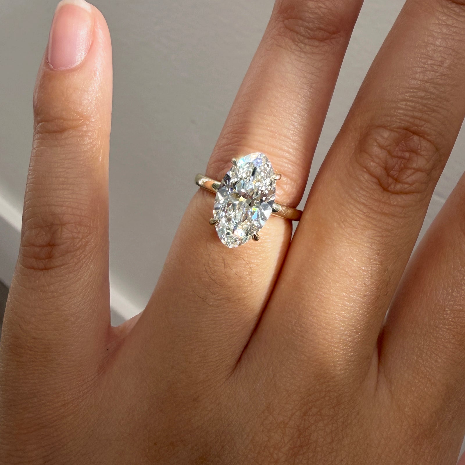 4.4 Carat Lab Grown Diamond Moval Noemi Ring