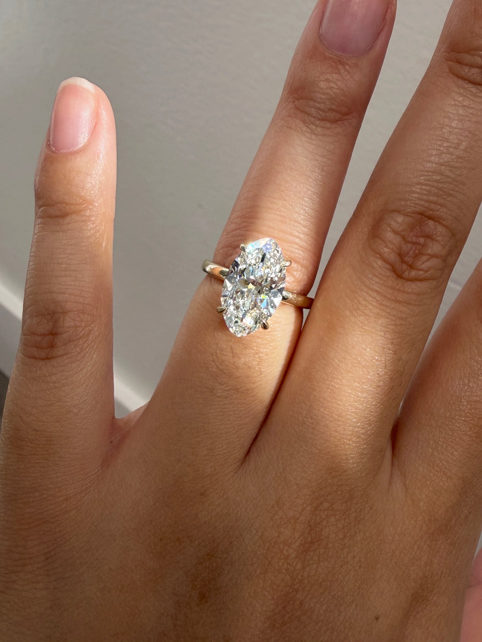 4.4 Carat Lab Grown Diamond Moval Noemi Ring