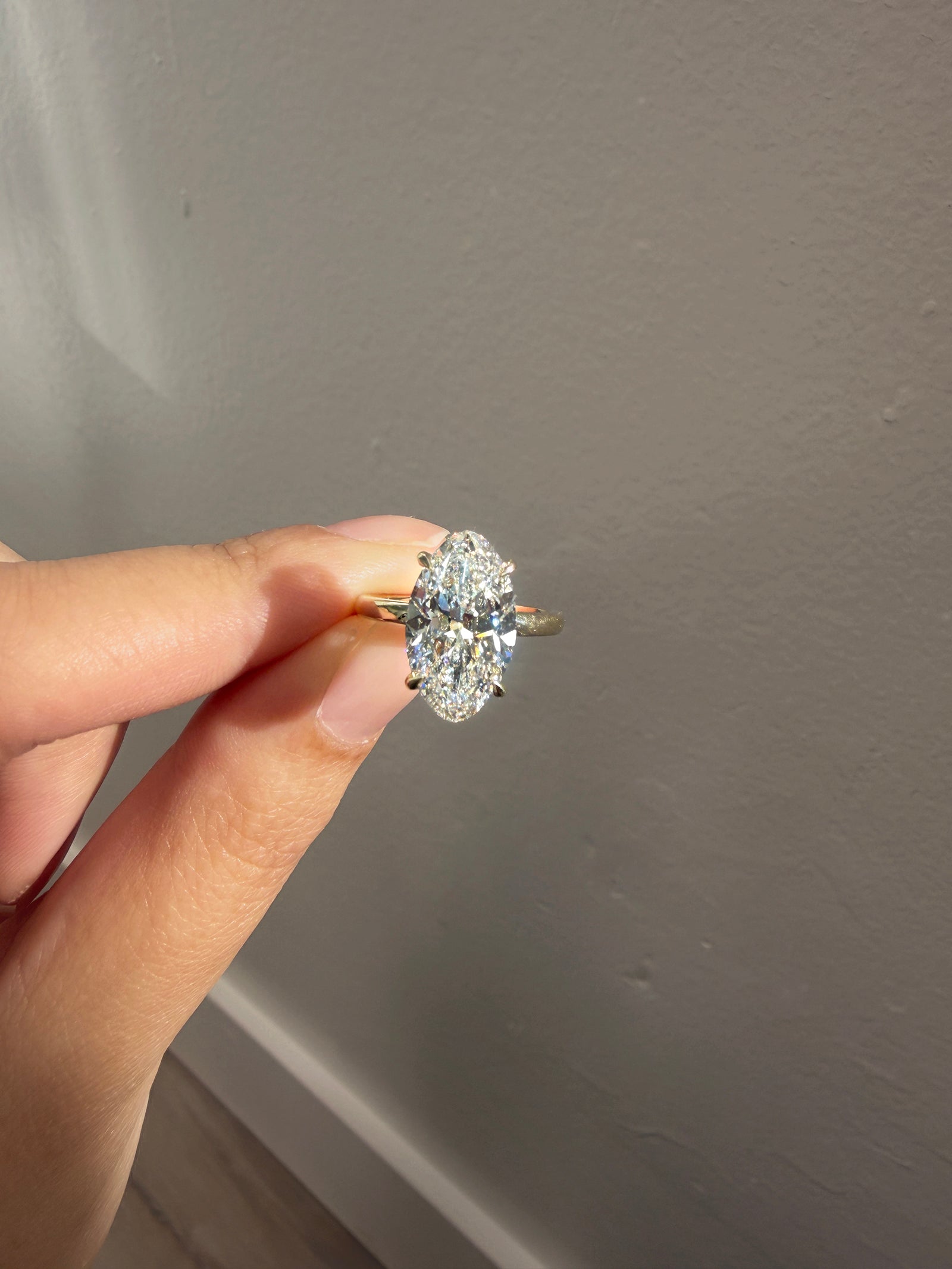4.4 Carat Lab Grown Diamond Moval Noemi Ring