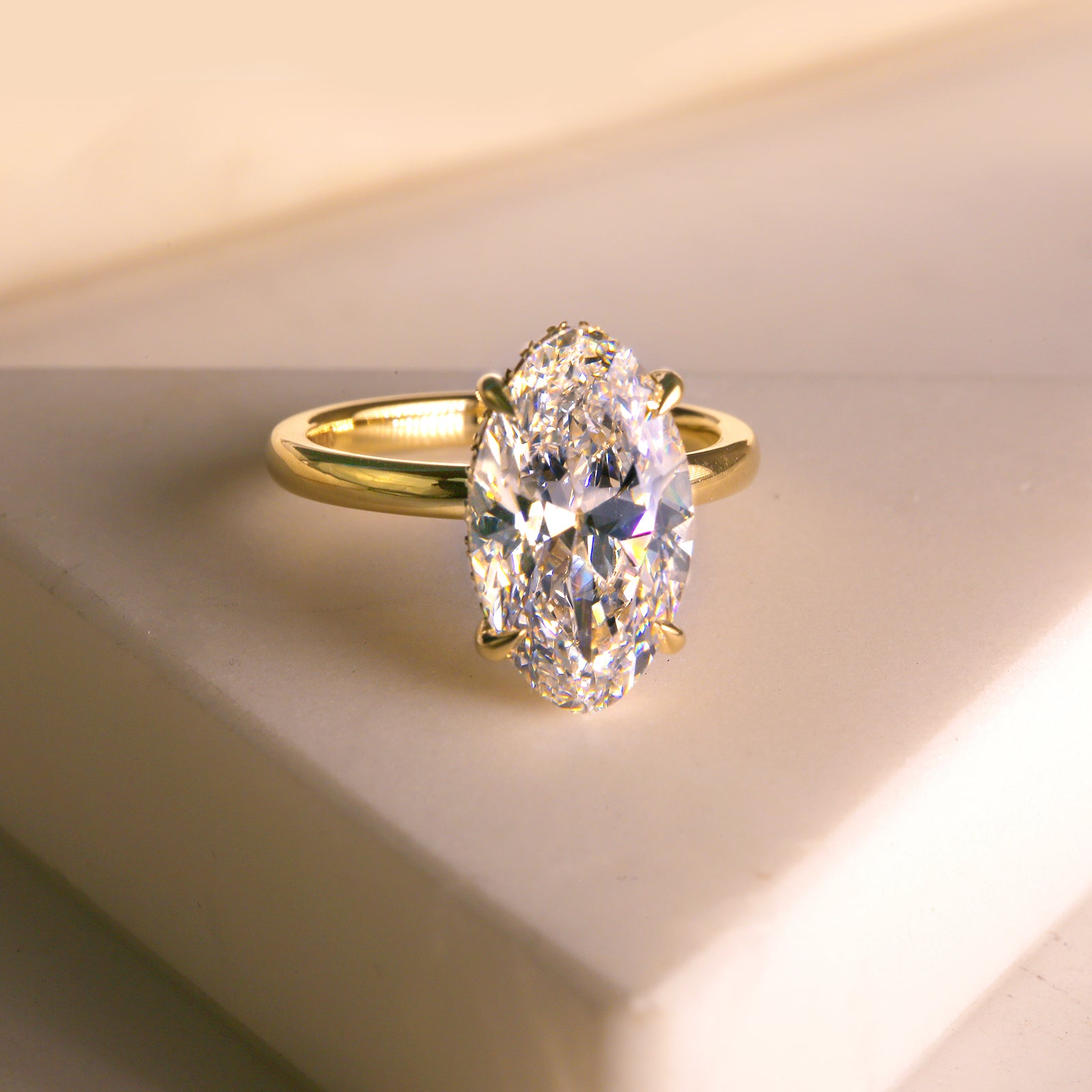 4.4 Carat Lab Grown Diamond Moval Noemi Ring