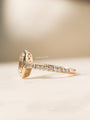 Kobelli Sona Ring - lifestyle image full side facing angle