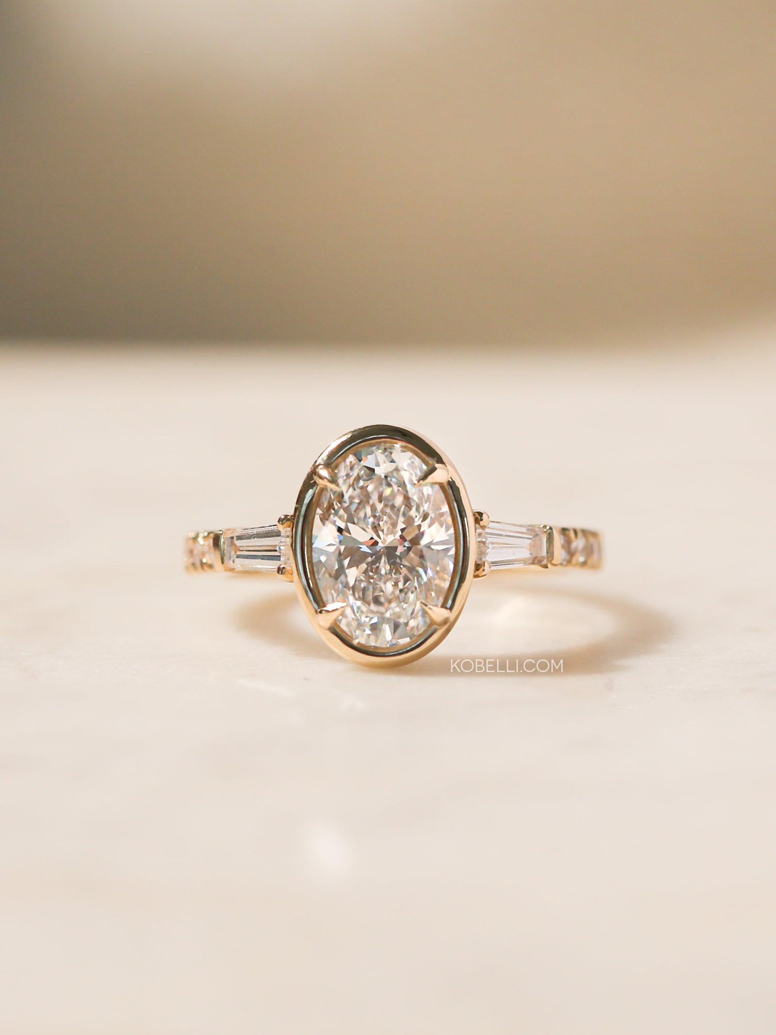 Kobelli Sona Ring - lifestyle image front facing angle