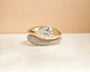 Kobelli Concordia Bridal Set lifestyle image, stacked together