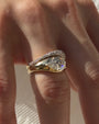 Kobelli Concordia Bridal Set worn on a hand