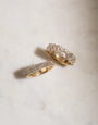 Kobelli's White Canary Diamond Ring and Barrie Double Stacked Diamond Ring