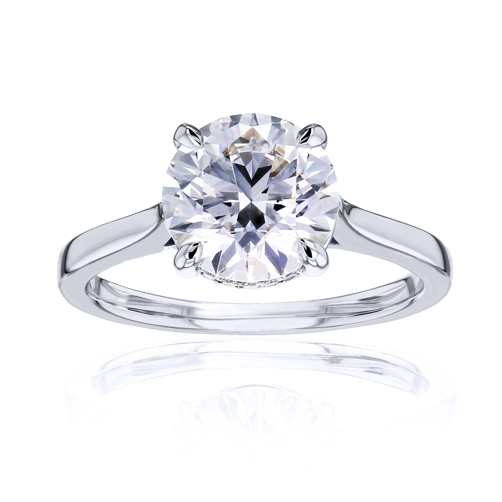 2 Carat Lab Grown Diamond Hidden Halo Melinda-Raye Ring