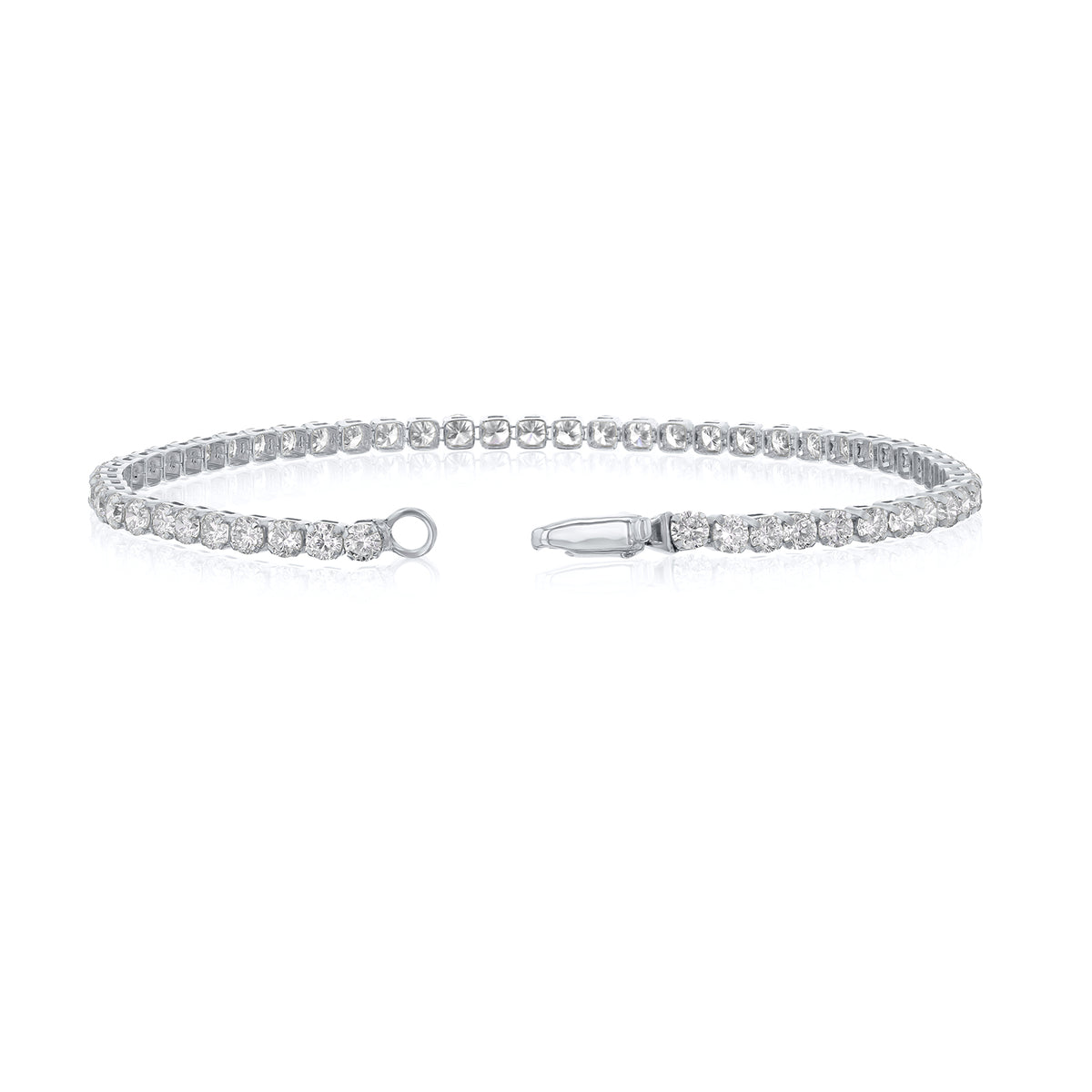 Lab Grown Diamond Slender Everyday Tennis Bracelet