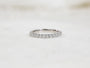 Classic style in 14k White Gold