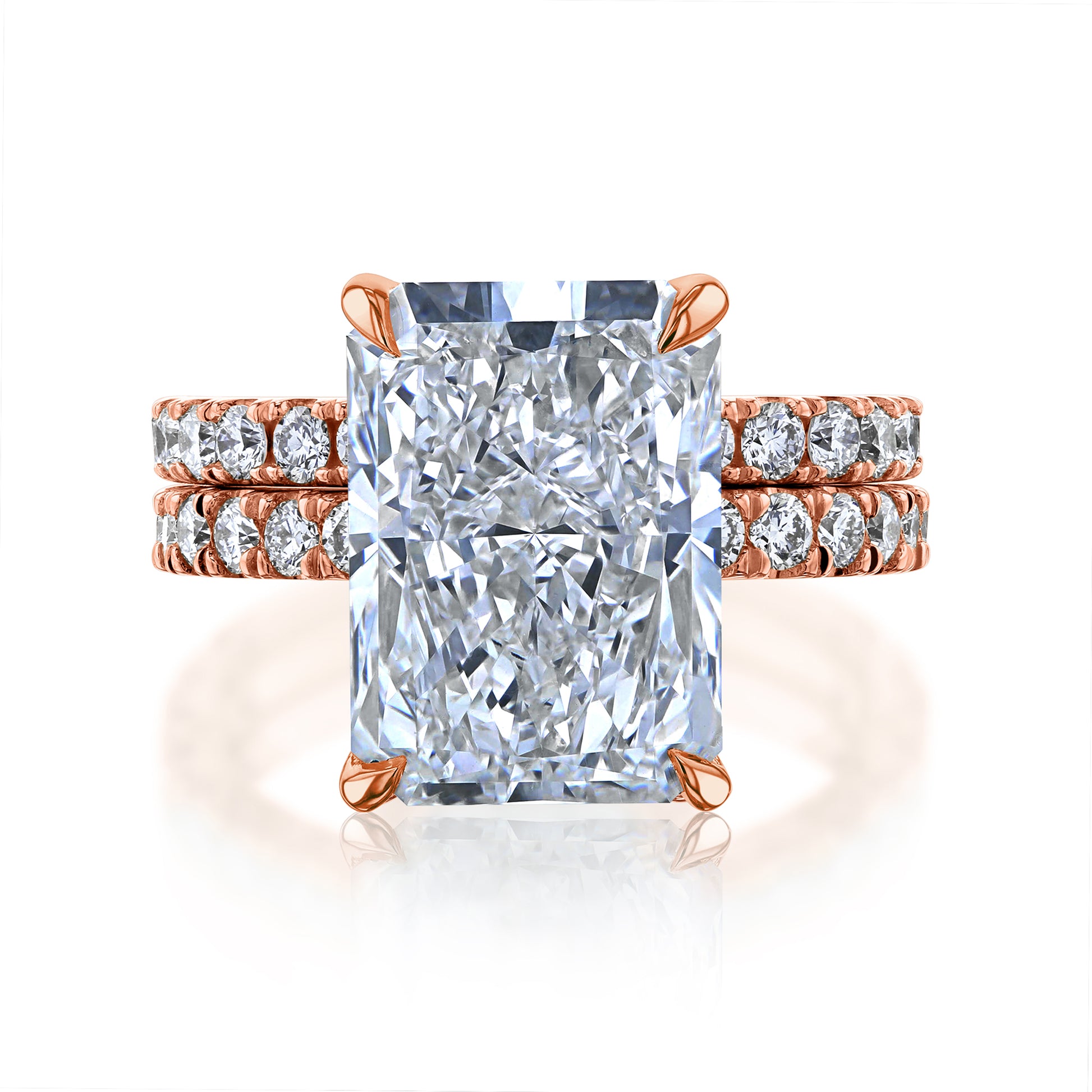 5.6 Carat Lab Grown Diamond Rowena Bridal Set