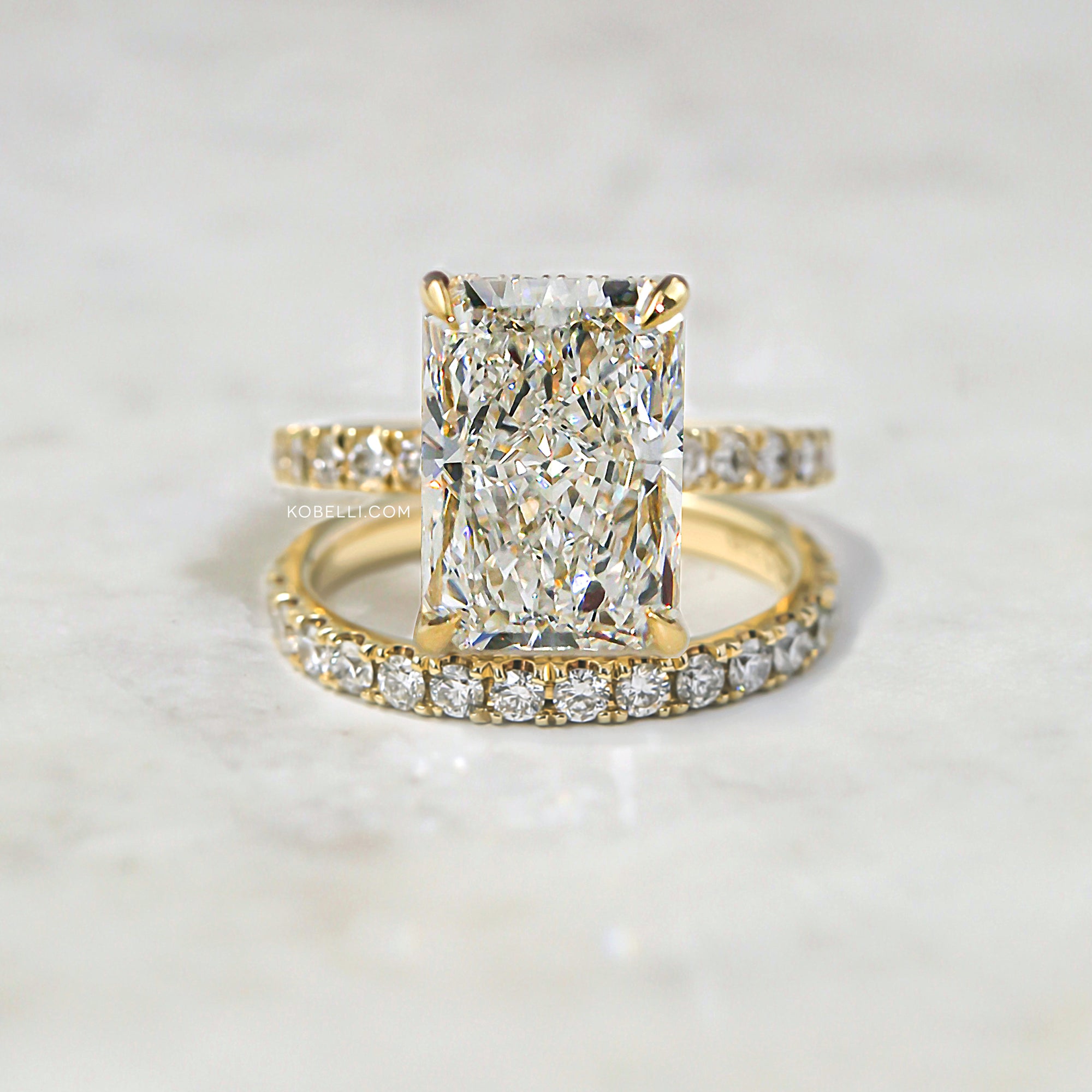 5.6 Carat Lab Grown Diamond Rowena Bridal Set