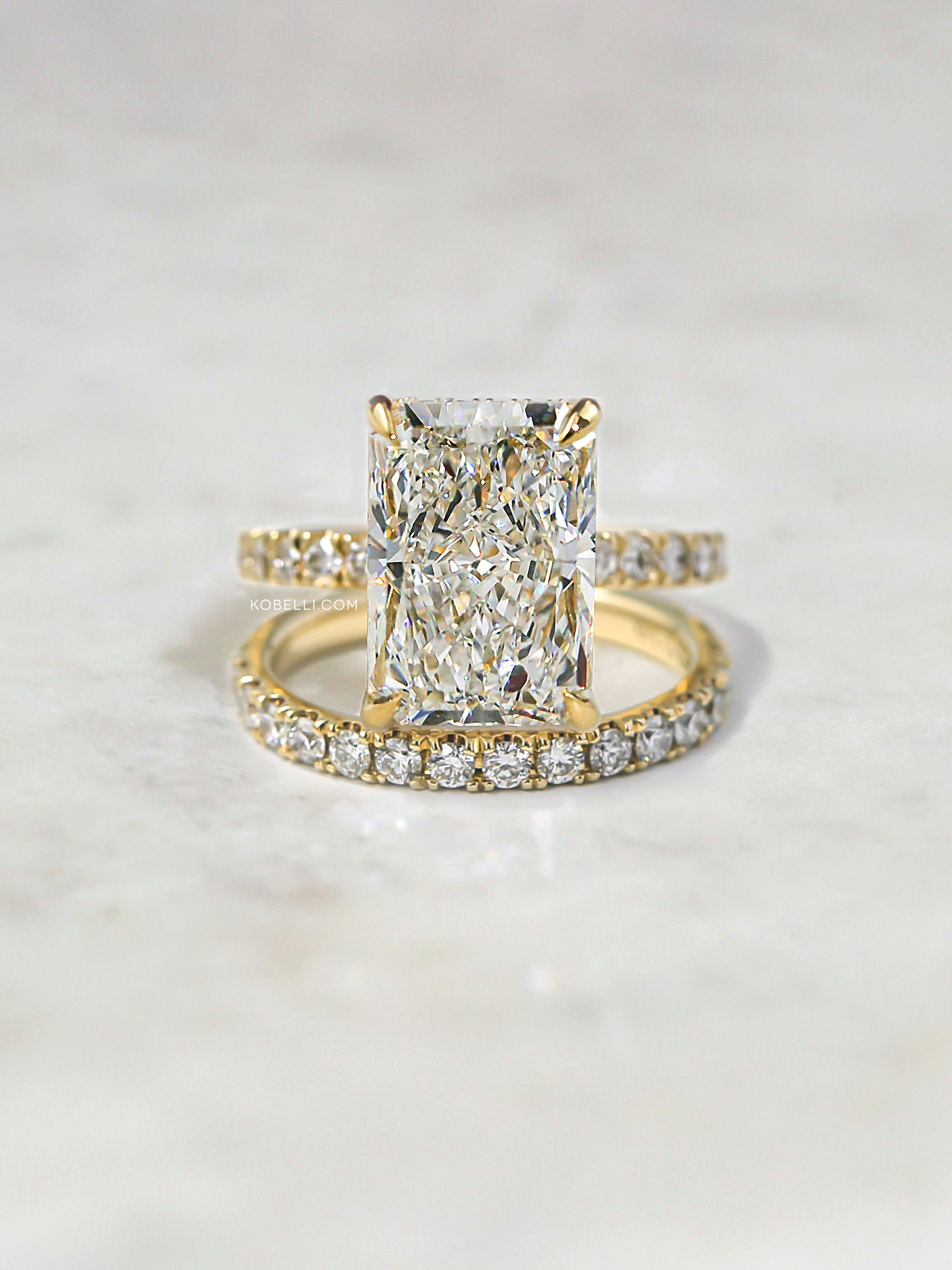 5.6 Carat Lab Grown Diamond Rowena Bridal Set