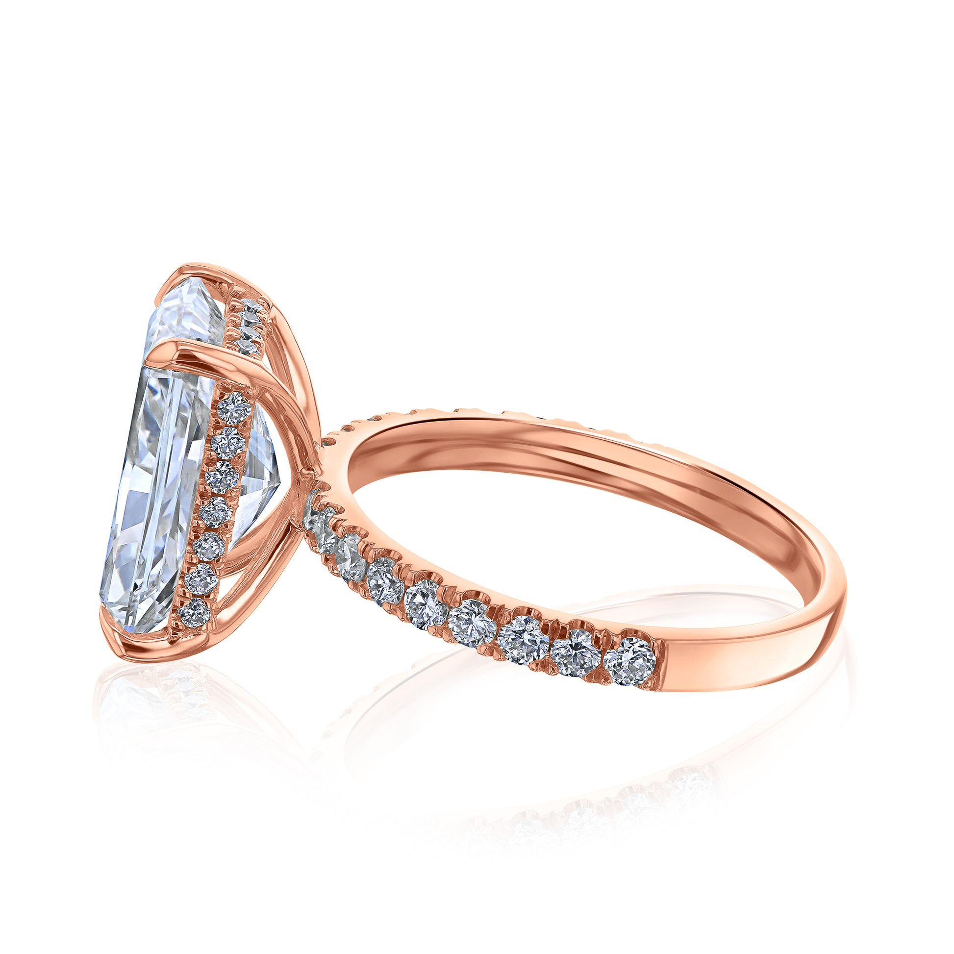 5 Carat Lab Grown Diamond Rowena Ring