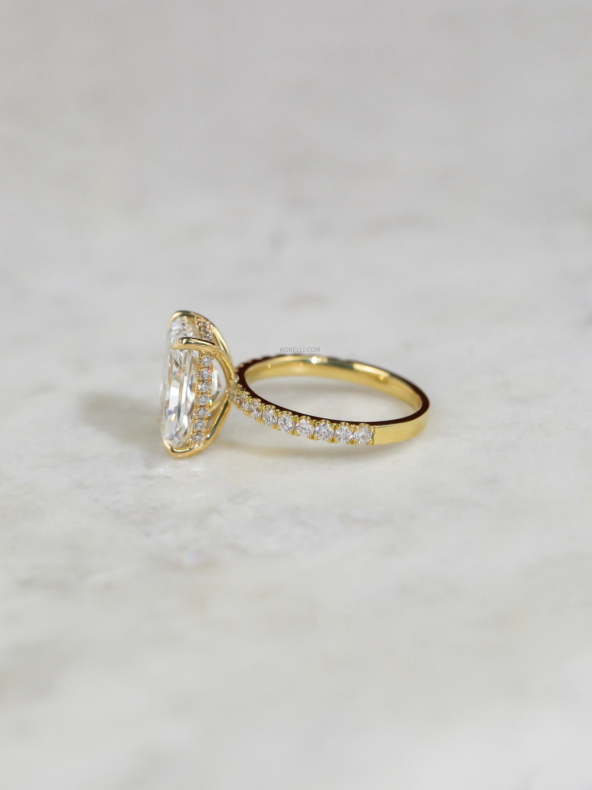 5 Carat Lab Grown Diamond Rowena Ring