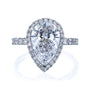 3.4 Carat Lab Grown Diamond Paige Ring in White Gold
