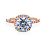 Kobelli Grown Diamond Ring - Snow Cone in Rose Gold