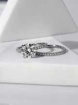 3.8 Carat Lab Grown Diamond Ruri Bridal Set