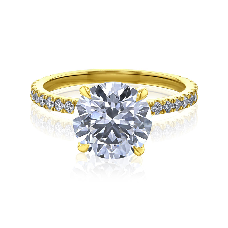 Kobelli Grown - Ruri 3.45ct Lab Diamond Ring