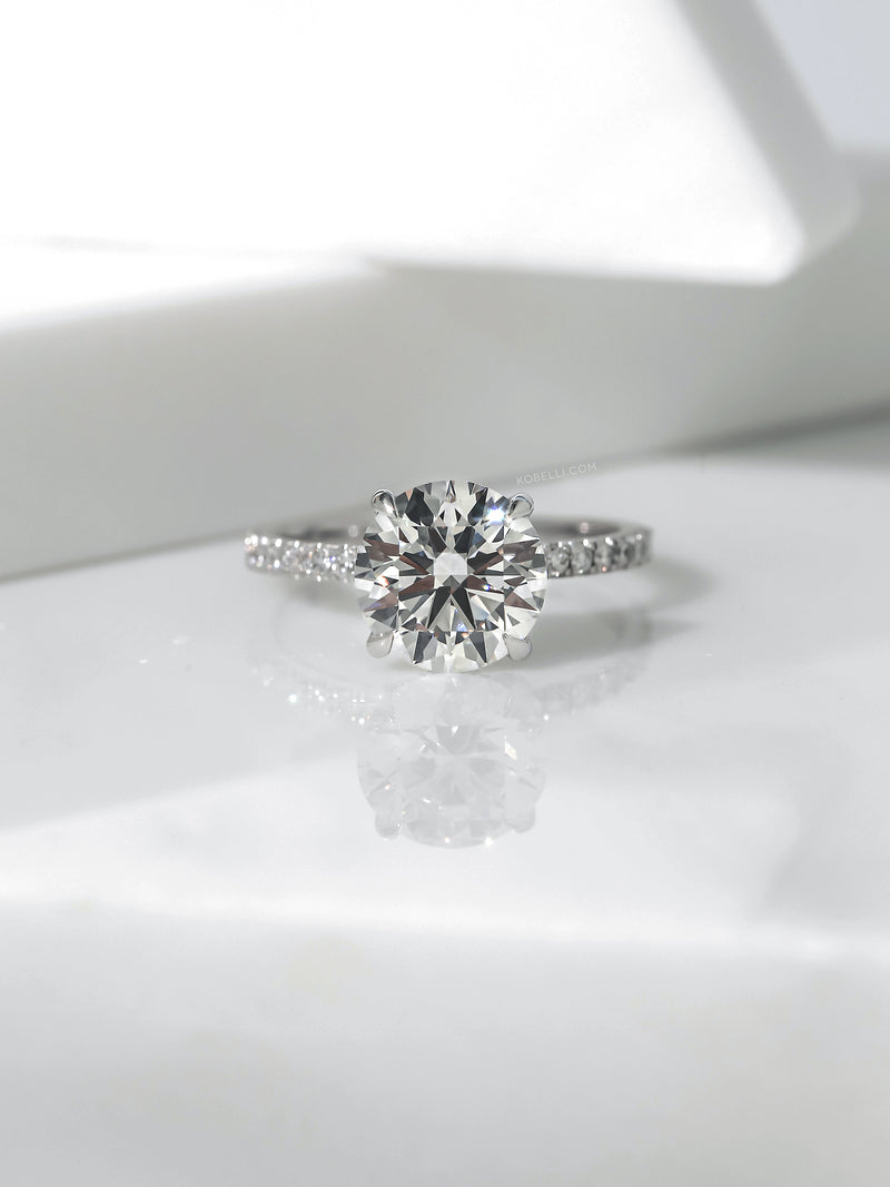 Kobelli Grown - Ruri 3.45ct Lab Diamond Ring