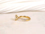Yellow Gold Sample Ring Featuring a 4 Carat Center - Floating Basket Setting